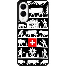 Samsung Galaxy S25 Edge Case Hülle - Silikon schwarz Poya Schweiz 1 schwarz