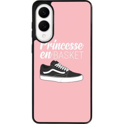 Samsung Galaxy S25 Edge Case Hülle - Silikon schwarz princesse en basket