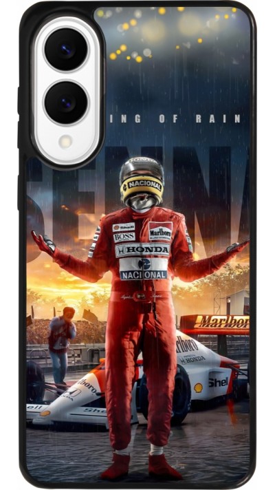 Samsung Galaxy S25 Edge Case Hülle - Silikon schwarz Senna The King of Rain