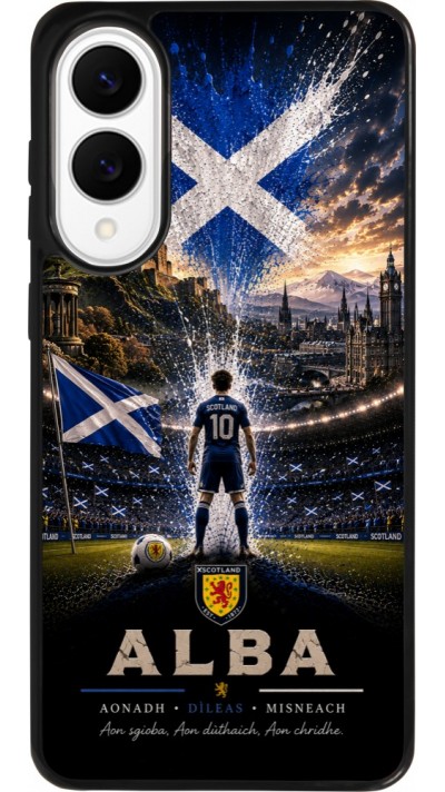 Samsung Galaxy S25 Edge Case Hülle - Silikon schwarz Fussball Schottland splash 2026