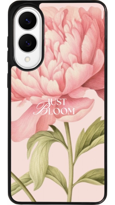 Samsung Galaxy S25 Edge Case Hülle - Silikon schwarz Just Bloom Spring 2026