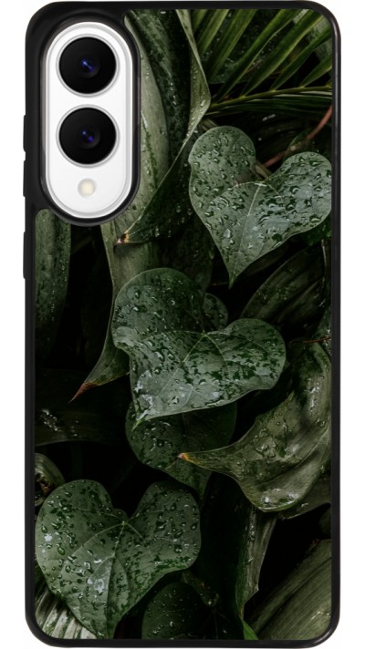 Samsung Galaxy S25 Edge Case Hülle - Silikon schwarz Spring 23 fresh plants