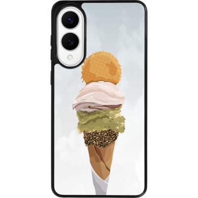 Samsung Galaxy S25 Edge Case Hülle - Silikon schwarz Summer 2025 Cornet