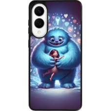 Samsung Galaxy S25 Edge Case Hülle - Silikon schwarz Valentin 2024 Flauschige Liebe