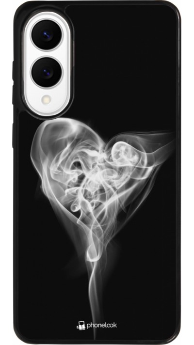 Samsung Galaxy S25 Edge Case Hülle - Silikon schwarz Valentine 2022 Black Smoke