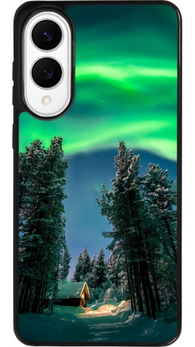 Samsung Galaxy S25 Edge Case Hülle - Silikon schwarz Winter 22 Northern Lights Samsung Galaxy S25 Edge Case Hülle - Silikon schwarz Winter 22 Northern Lights