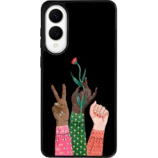 Coque Samsung Galaxy S25 Edge - Silicone rigide noir Womens day 2026 2