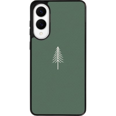 Samsung Galaxy S25 Edge Case Hülle - Silikon schwarz Christmas 22 minimalist tree
