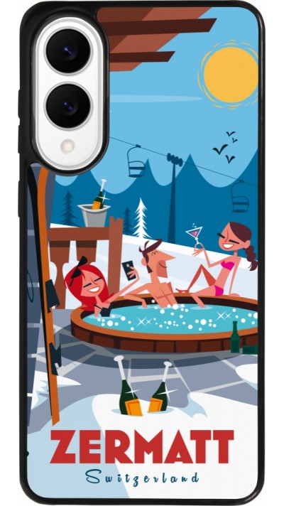 Samsung Galaxy S25 Edge Case Hülle - Silikon schwarz Zermatt Mountain Jacuzzi Samsung Galaxy S25 Edge Case Hülle - Silikon schwarz Zermatt Mountain Jacuzzi