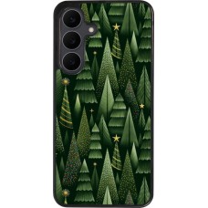 Coque Samsung Galaxy S25 FE - Silicone rigide noir Christmas 25 Pattern Xmas Tree