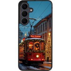 Samsung Galaxy S25 FE Case Hülle - Silikon schwarz Christmas 25 Xmas Train
