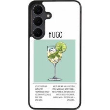 Coque Samsung Galaxy S25 FE - Silicone rigide noir Cocktail recette Hugo