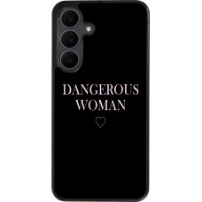 Samsung Galaxy S25 FE Case Hülle - Silikon schwarz Dangerous woman
