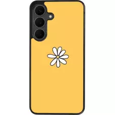 Coque Samsung Galaxy S25 FE - Silicone rigide noir Easter 2023 daisy
