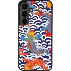 Samsung Galaxy S25 FE Case Hülle - Silikon schwarz Easter 2023 japanese fish