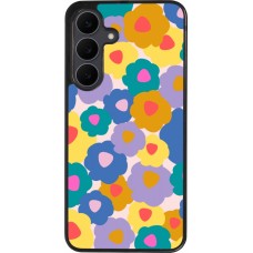 Samsung Galaxy S25 FE Case Hülle - Silikon schwarz Easter 2024 flower power