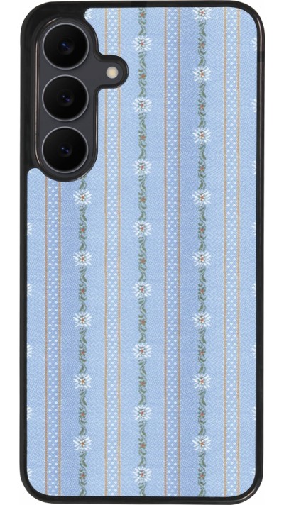 Samsung Galaxy S25 FE Case Hülle - Silikon schwarz Edelweiss