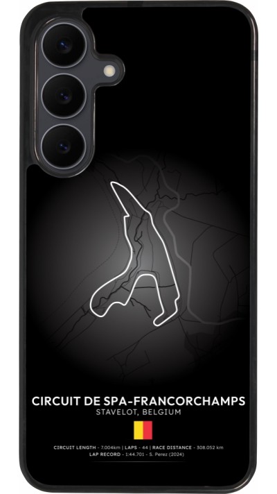 Samsung Galaxy S25 FE Case Hülle - Silikon schwarz F1 Track 2025 Belgium