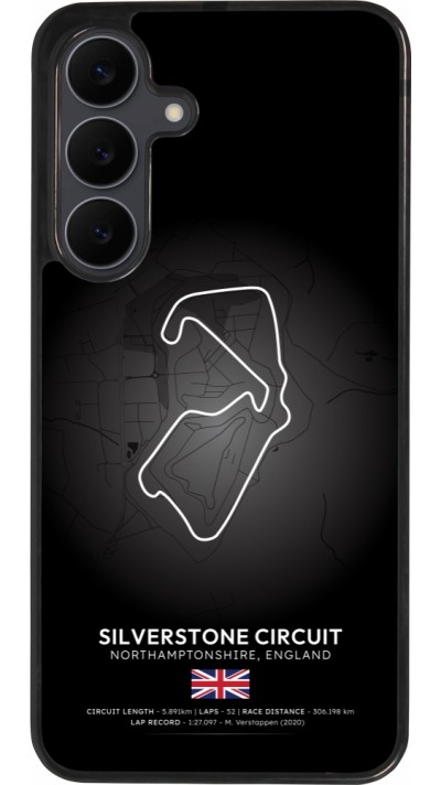 Samsung Galaxy S25 FE Case Hülle - Silikon schwarz F1 Track 2025 Great Britan
