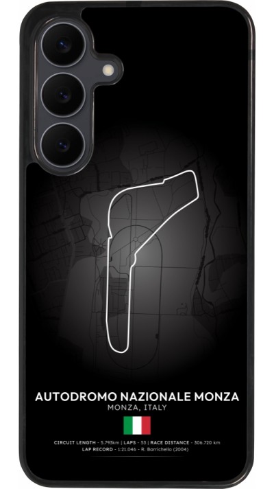 Samsung Galaxy S25 FE Case Hülle - Silikon schwarz F1 Track 2025 Italy