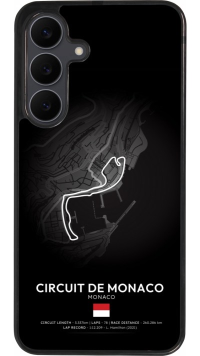 Samsung Galaxy S25 FE Case Hülle - Silikon schwarz F1 Track 2025 Monaco