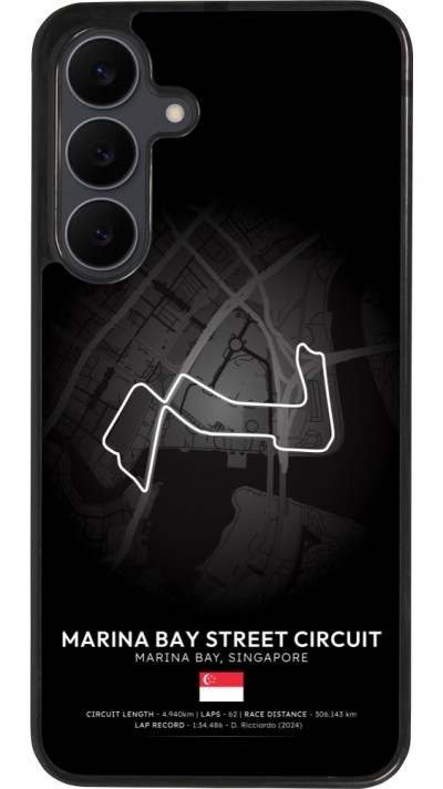 Samsung Galaxy S25 FE Case Hülle - Silikon schwarz F1 Track 2025 Singapore