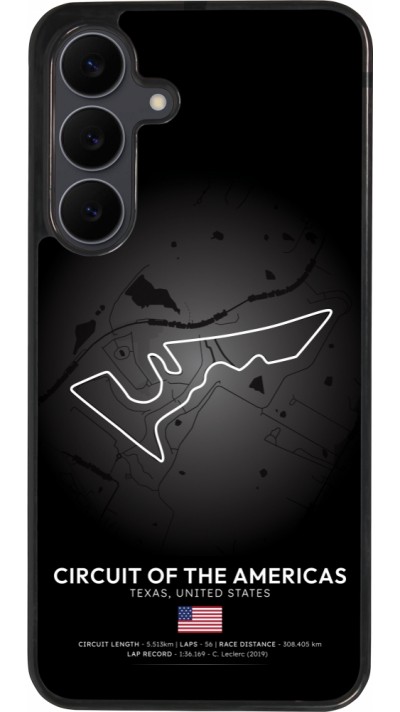 Samsung Galaxy S25 FE Case Hülle - Silikon schwarz F1 Track 2025 United States