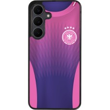 Samsung Galaxy S25 FE Case Hülle - Silikon schwarz Deutschland Away personalisierbares Fussballtrikot