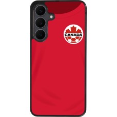 Samsung Galaxy S25 FE Case Hülle - Silikon schwarz Kanada 2022 personalisierbares Fussballtrikot