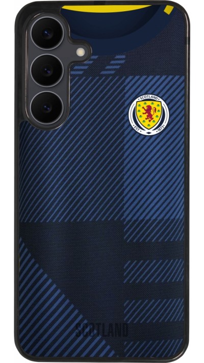 Samsung Galaxy S25 FE Case Hülle - Silikon schwarz Schottland personalisierbares Fussballtrikot