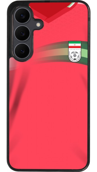 Samsung Galaxy S25 FE Case Hülle - Silikon schwarz Iran 2022 personalisierbares Fussballtrikot