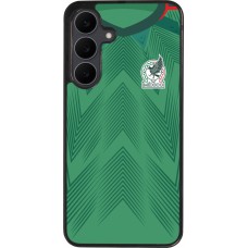 Samsung Galaxy S25 FE Case Hülle - Silikon schwarz Mexiko 2022 personalisierbares Fussballtrikot