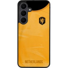 Samsung Galaxy S25 FE Case Hülle - Silikon schwarz Holland 2022 personalisierbares Fußballtrikot