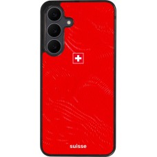 Samsung Galaxy S25 FE Case Hülle - Silikon schwarz Schweiz 2026 personalisierbares Fussballtrikot