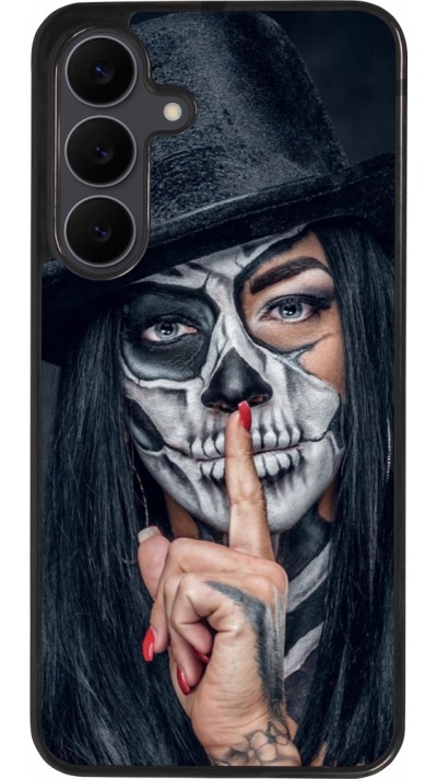 Coque Samsung Galaxy S25 FE - Silicone rigide noir Halloween 18 19