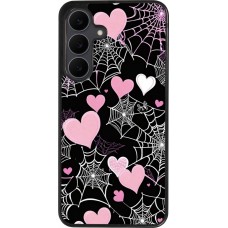 Samsung Galaxy S25 FE Case Hülle - Silikon schwarz Halloween 2024 girly