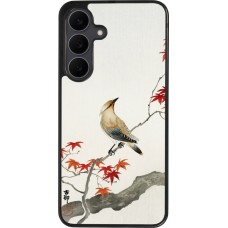 Samsung Galaxy S25 FE Case Hülle - Silikon schwarz Japanese Bird
