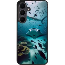 Samsung Galaxy S25 FE Case Hülle - Silikon schwarz Manta Lagune Reinigung