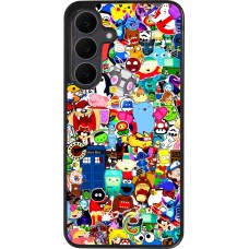 Samsung Galaxy S25 FE Case Hülle - Silikon schwarz Mixed cartoons