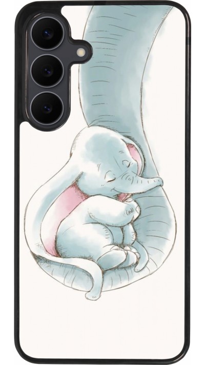 Samsung Galaxy S25 FE Case Hülle - Silikon schwarz Mom 1903