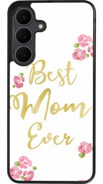 Samsung Galaxy S25 FE Case Hülle - Silikon schwarz Mom 2024 best Mom ever