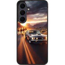 Samsung Galaxy S25 FE Case Hülle - Silikon schwarz Mustang 69 Grand Canyon