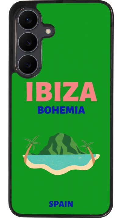 Samsung Galaxy S25 FE Case Hülle - Silikon schwarz Pop Summer Destination Ibiza