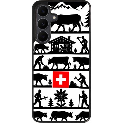 Samsung Galaxy S25 FE Case Hülle - Silikon schwarz Poya Schweiz 1