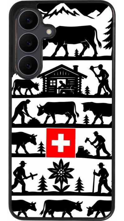 Samsung Galaxy S25 FE Case Hülle - Silikon schwarz Poya Schweiz 1