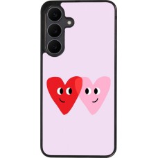 Coque Samsung Galaxy S25 FE - Silicone rigide noir Saint Valentines Day 26 Heart