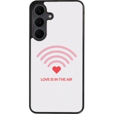 Samsung Galaxy S25 FE Case Hülle - Silikon schwarz Saint Valentines Day 26 Love is in the air