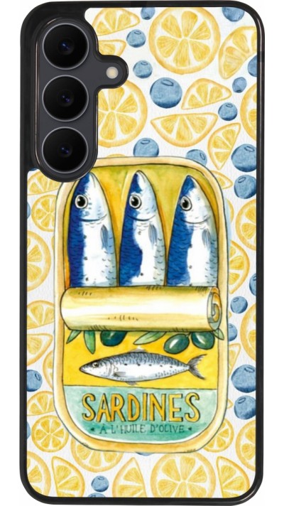 Samsung Galaxy S25 FE Case Hülle - Silikon schwarz Sardines in oil 2026