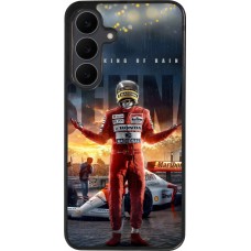 Coque Samsung Galaxy S25 FE - Silicone rigide noir Senna The King of Rain