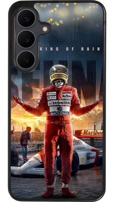 Samsung Galaxy S25 FE Case Hülle - Silikon schwarz Senna The King of Rain